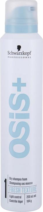 Immagine prodotto Schwarzkopf Professional Osis - Capelli lunghi Texture Fresh Texture Dry Shampoo Foam (200 ml, Shampoo secco)