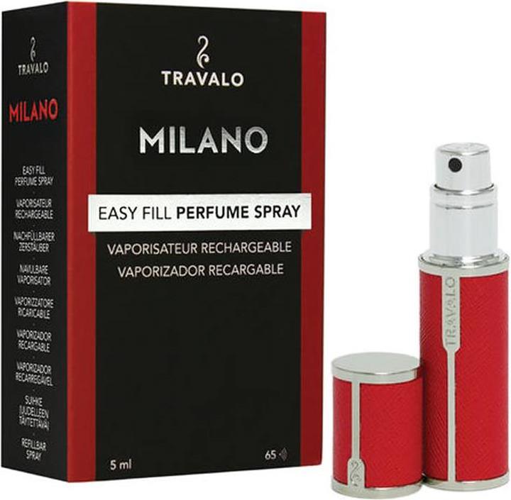 Travalo Parfum Zerstäuber Milano Rot (5 ml)
