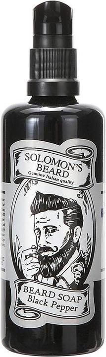 Solomon's Beard Black Pepper Bartseife (100 ml)