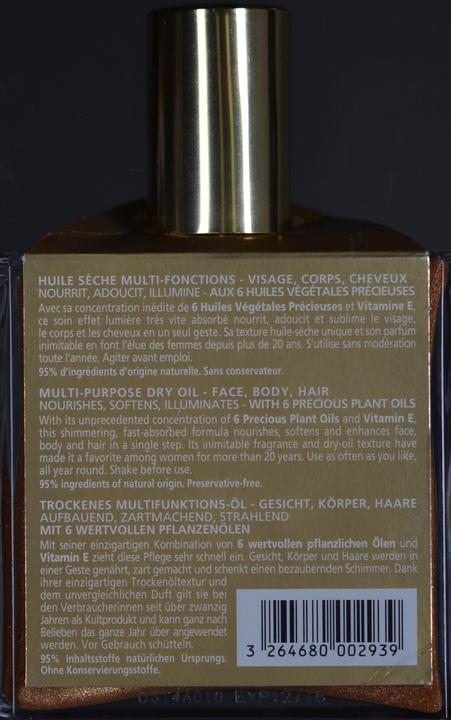 Image du produit Nuxe Huile Prodigieuse Or (Huile pour le corps, 100 ml)