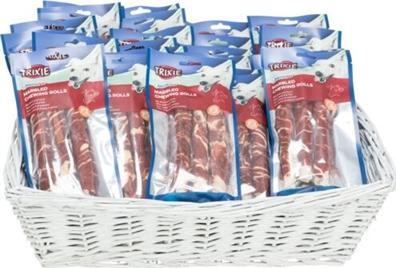 Produktbild Trixie Denta Fun Marbled Beef Chewing Rolls, 17 cm, 3 stk./140 g - (6 pk/ps) (3 Stk., 140 g)