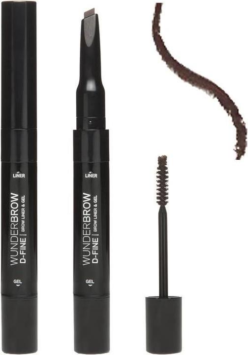 Produktbild Wunder2 WUNDERBROW D-Fine Brow Liner & Gel (Schwarzbraun)