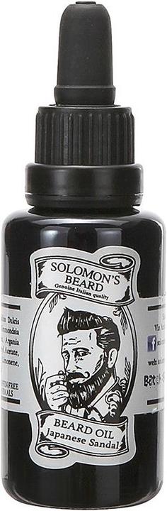 Immagine prodotto Solomon's Beard Sandalo Giapponese in olio di barba (30 ml)