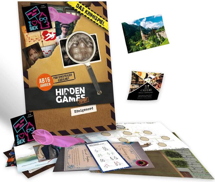 Actual product image Hidden Games Case 5 - Regicide (German)