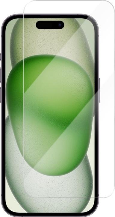 Screenguard Apple iPhone 15 Plus Panzerglas Schutzfolie Case Friendly Design (1 Stück, Apple iPhone 15 Plus)