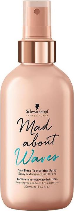 Schwarzkopf Mad About Waves - Sea Blend Texturizing Spray (200 ml)