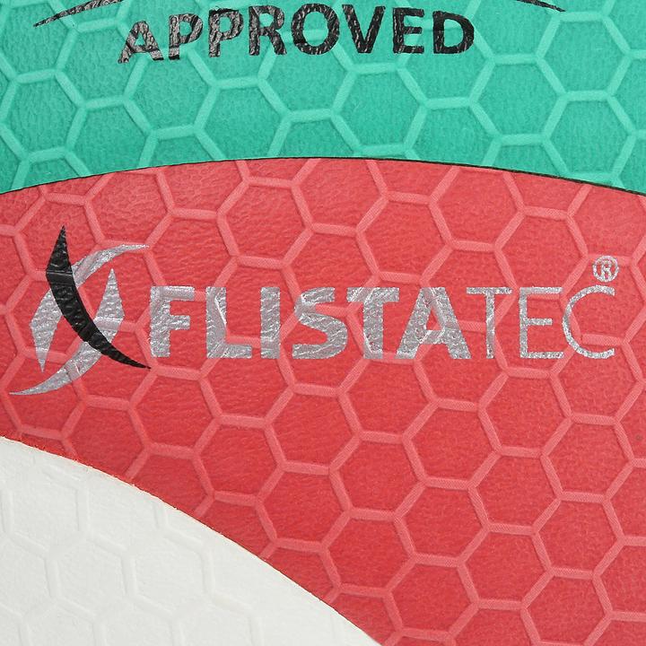 Produktbild Molten Europe Volleyball Flistatec (Grösse: 5, Farbe: 001 weiss/rot/grün) (5)