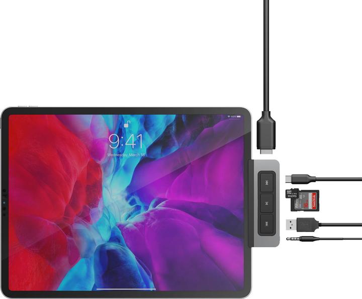 Actual product image Hyper Hyperdrive 6-in-1 (USB-C, 6 Ports)