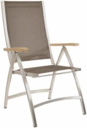 Produktbild Zebra Gartenmöbelreihe PONTIAC PONTIAC Sessel hohe Lehne espresso