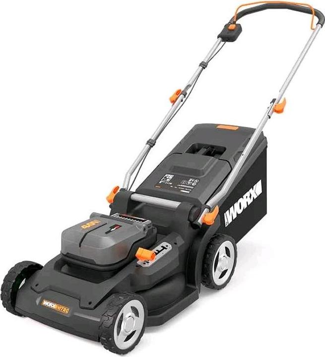 Produktbild Worx Akku-Rasenmäher WG745E (Akkubetrieb)