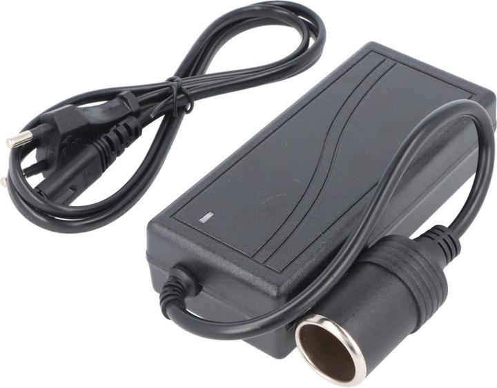 Actual product image AccuCell Spannungswandler 12 Volt Kühlboxen, 100-240V AC auf 12V DC mit Zigarettenanzünder