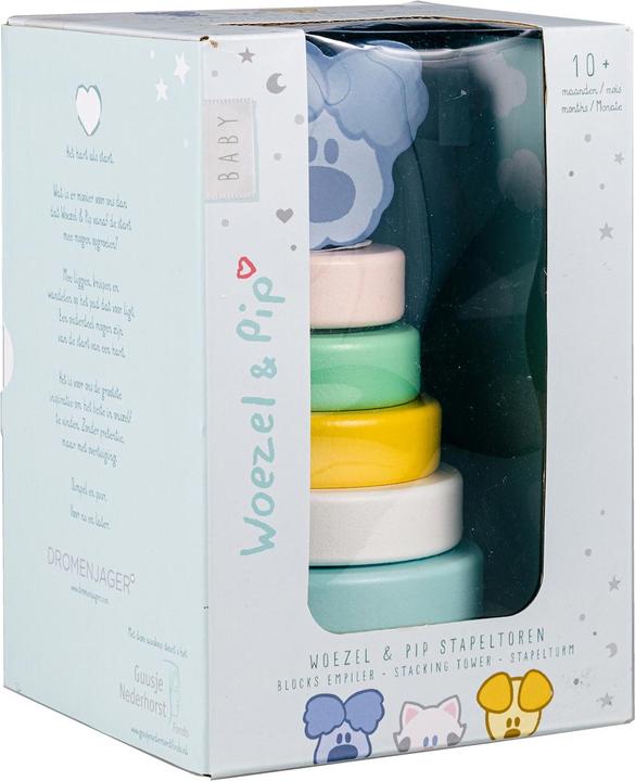 Produktbild Rubo Toys Wusel & Pip Wusel-Stapelturm