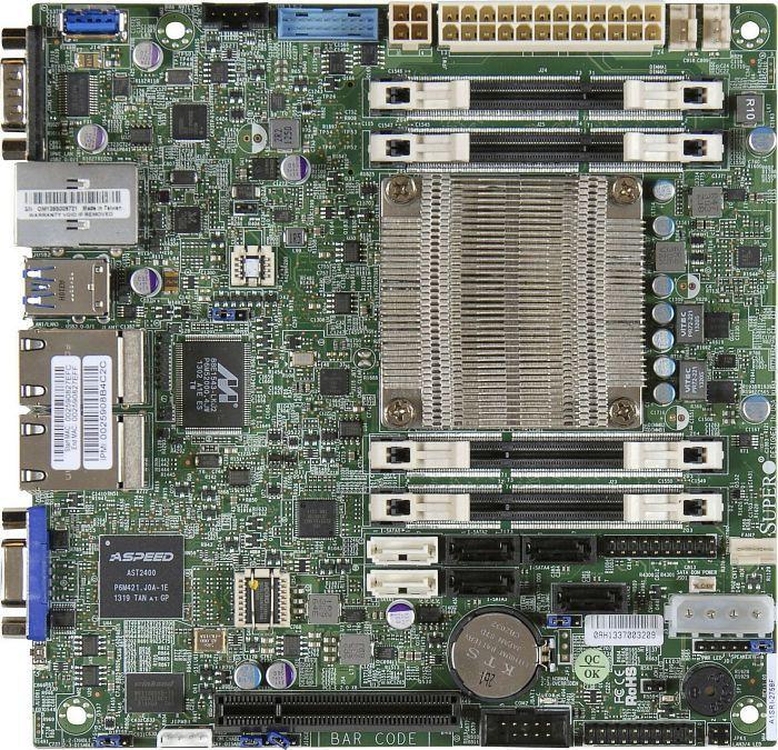 Immagine prodotto Supermicro A1sai-2750f (FCBGA1283, Mini-ITX)