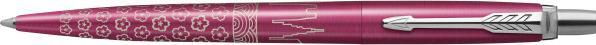 Produktbild Parker Pen Druckkugelschreiber JOTTER Tokyo, metallic-rosa Strichstärke: M, Strichfarbe: blau, Schaft aus Edels (Pink, 1 x)