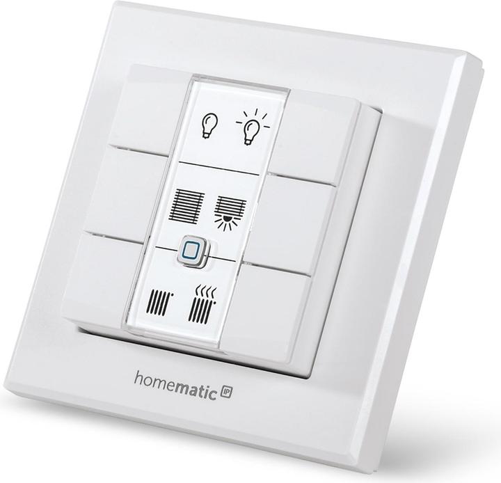 Homematic IP Bouton-poussoir mural - 6 positions