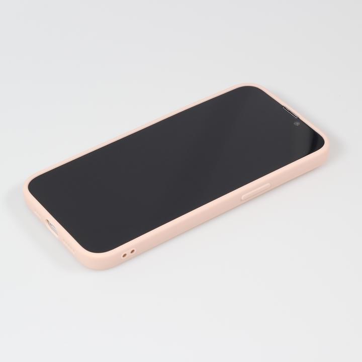 Actual product image PhoneLook Cover Silicone Mat Heart gold (Apple iPhone 16e)