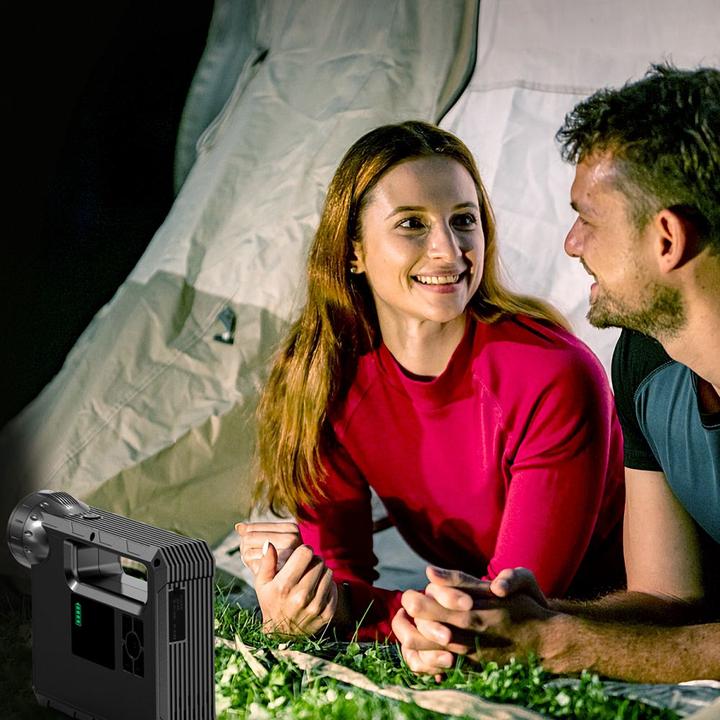 Produktbild Choetech jump starter with compressor, powerbank 8000mAh, LED flashlight black (TC0017) (600 A, 8000 mAh)