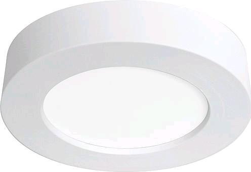 Actual product image EGB LED surface and recessed panel CCT6W round AØ98mm, 300040006000K 475500475lm (475 lm)