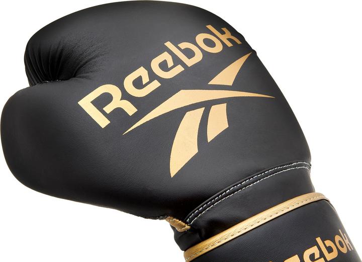 Actual product image Reebok Boxing gloves 10oz gold/black (10 OZ, 10)