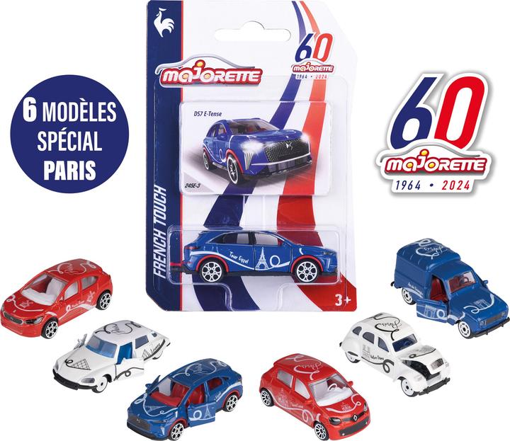 Image du produit Majorette French Touch Premium Cars, 6-sort.