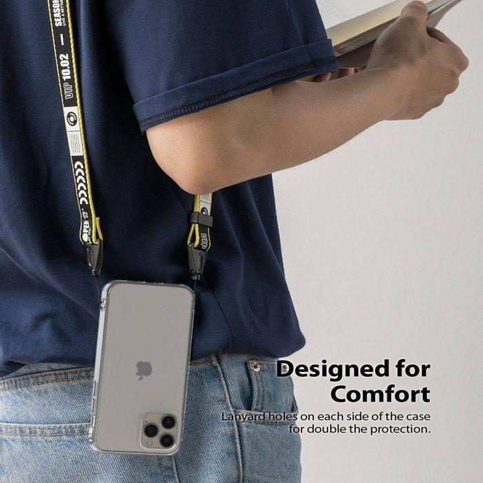 Actual product image Ringke iPhone 12 Pro Max Case Fusion Matte Clear (Apple iPhone 12 Pro Max)