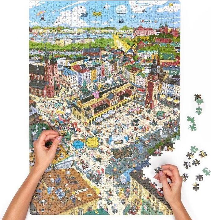 Produktbild Czuczu Puzzle Puzzlove Stadt Krakau 1000 Teile (1000 Teile)