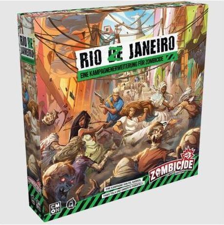 Actual product image Cmon Zombicide 2nd Edition: Rio Z Janeiro - Board Game, for 1-6 players, ages 14+. (German)