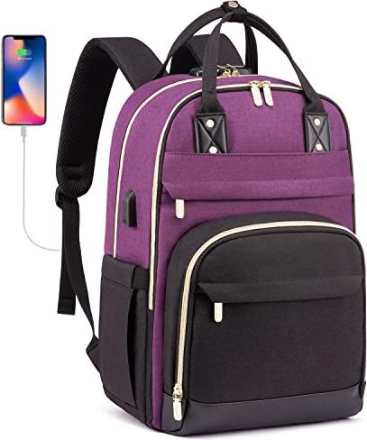 Produktbild Only-Bags.Store Rucksack Schulrucksack Teenager Laptop Rucksack 15.6 Zoll Wasserdicht Schultasche Anti-Diebstahl