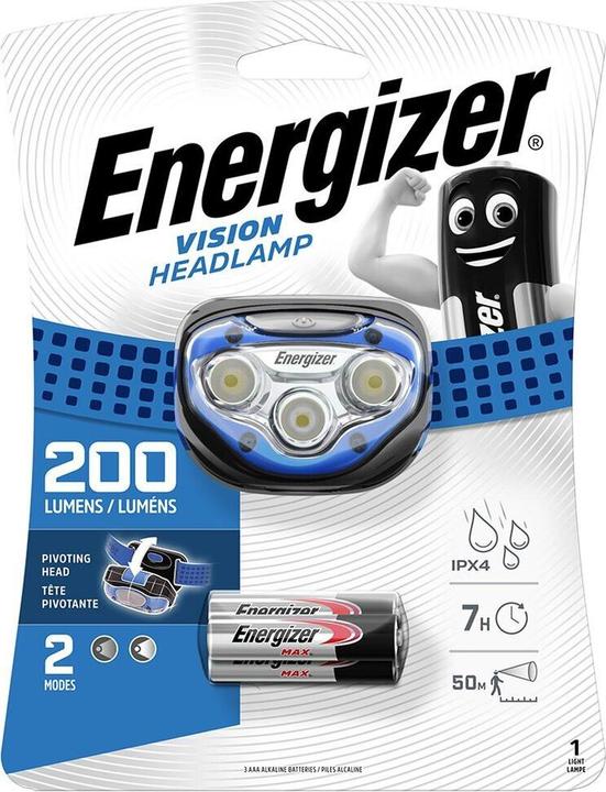 Actual product image Energizer Advanced Headlight X6 LED (24 lm)