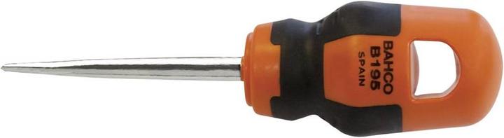 Bahco BahcoFIT Ahle mit Schraubendrehergriff, mit kurzem Gummigriff, 6 mm x 50 mm (50 mm)