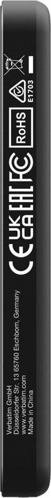 Produktbild Verbatim Charge 'n' Go Essentials Power Bank Magnetic Wireless 5000mAh Black (5000 mAh, 20 W, 18.50 Wh)