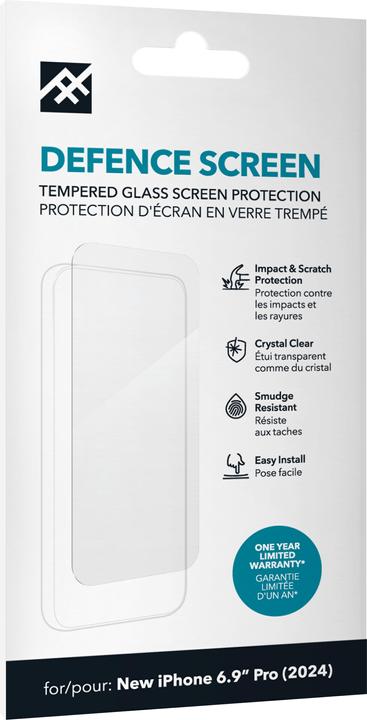 Productafbeelding Zagg Defensie Glas (1 Stuk, Apple iPhone 16 Pro Max)