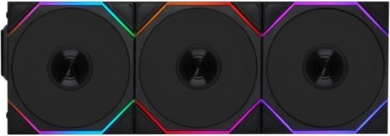 Image du produit Lian-Li UNI FAN TL Wireless LCD Lüfter, ARGB, PWM, 3er-Pack inkl. Controller - Reverse Blade, 120mm (120 mm, 1 x)