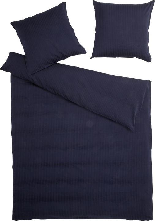 Actual product image pfister Satin Seersucker (Duvet cover, 160 x 210 cm)