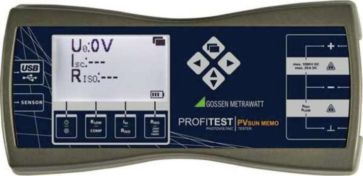 Actual product image Gossen Metrawatt PROFITEST PV SUN MEM