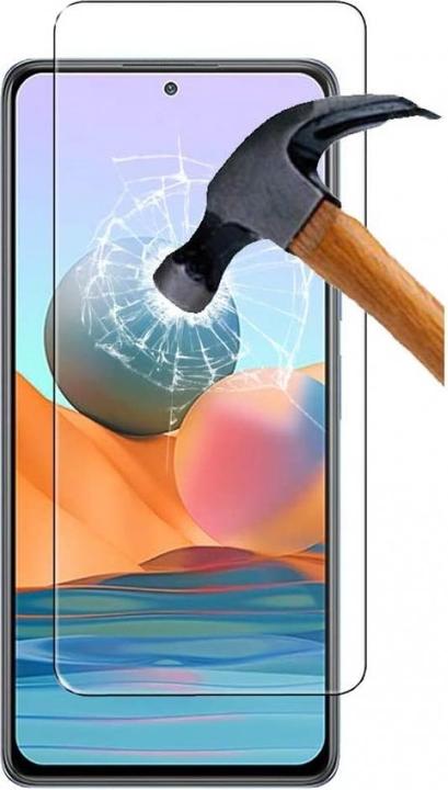Actual product image Screenguard Xiaomi Redmi Note 10 Pro Protective Glass Film Case Friendly Design (1 Piece, Xiaomi Redmi Note 10 Pro)