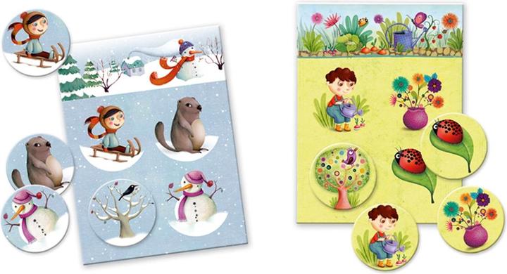 Actual product image Djeco Lotto 4 Seasons (Multilingual)