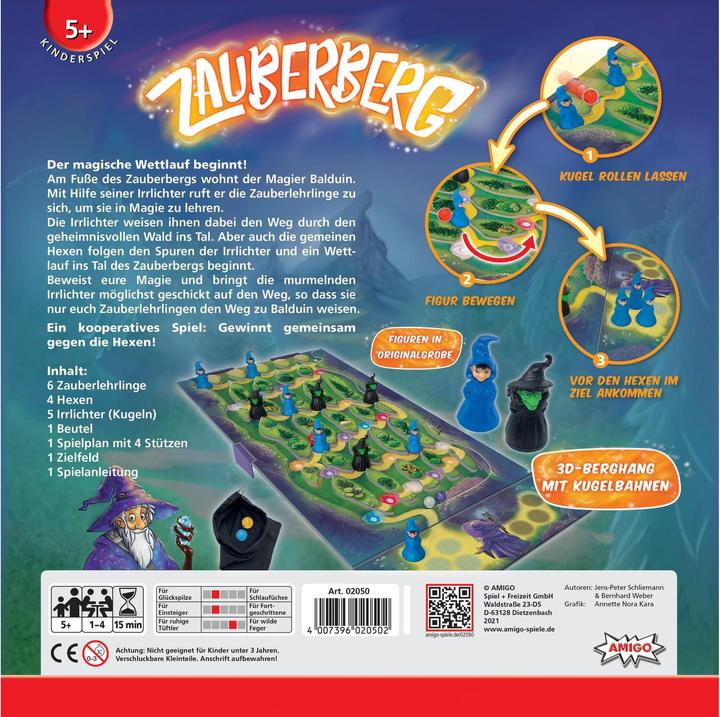 Immagine prodotto Amigo Gioco per bambini Magic Mountain (Tedesco, Francese, Italiano)