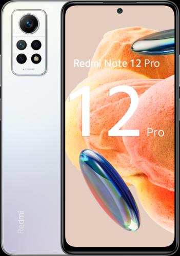 Productafbeelding Xiaomi Redmi Note 12 Pro (128 GB, Polair Wit, 6.67", Hybride dubbele SIM, 4G)