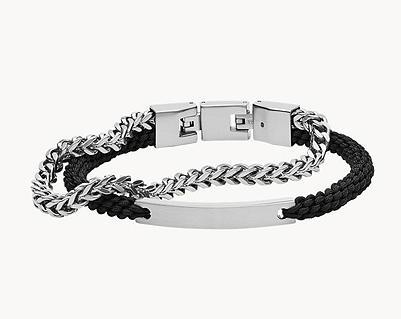 Actual product image Fossil Vintage Casual (19.50 cm, Leather, Stainless steel)
