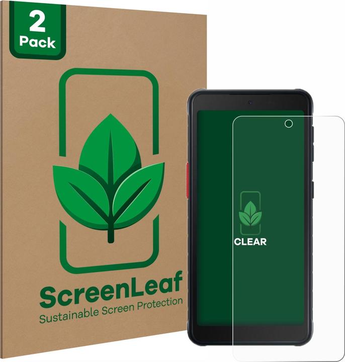 Image du produit ScreenLeaf Film de protection durable Protection d'écran Film clair transparent (2 pièce(s), Samsung Galaxy Xcover 5)