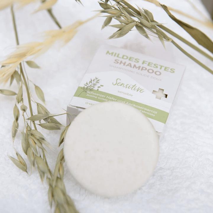 Actual product image Washo Swiss Edition Mild Solid Shampoo Sensitive (200 ml, Solid shampoo)