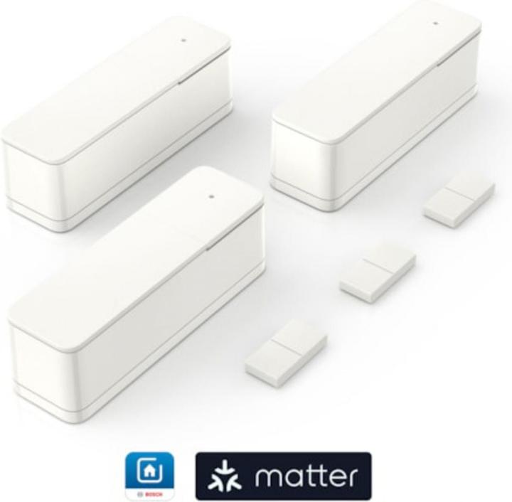 Actual product image Bosch Smart Home Door/window contact II (+M) 3-pack