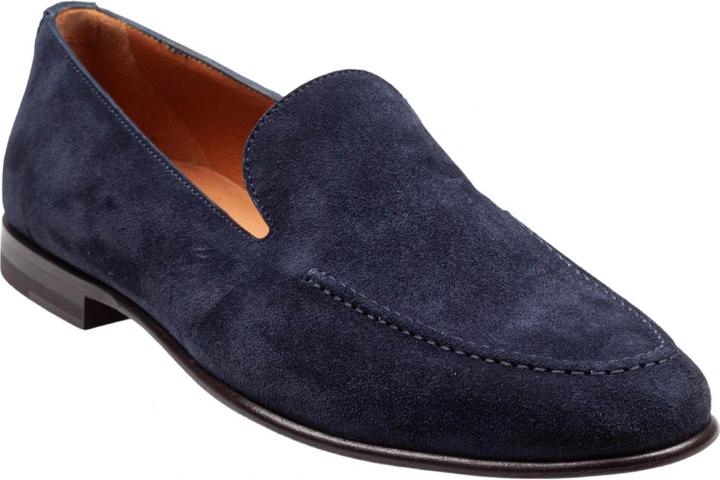 Produktbild Dolce & Gabbana calfskin crust moccasin color blue (41)