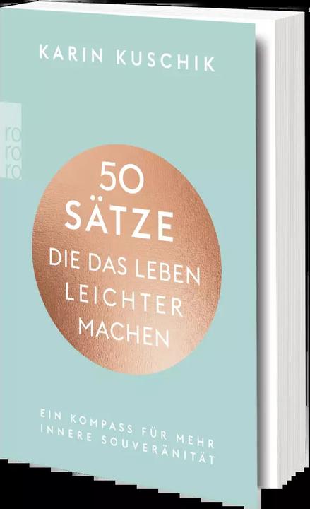 Immagine prodotto 50 Sätze, die das Leben leichter machen (Tedesco, Karin Kuschik, 2022)