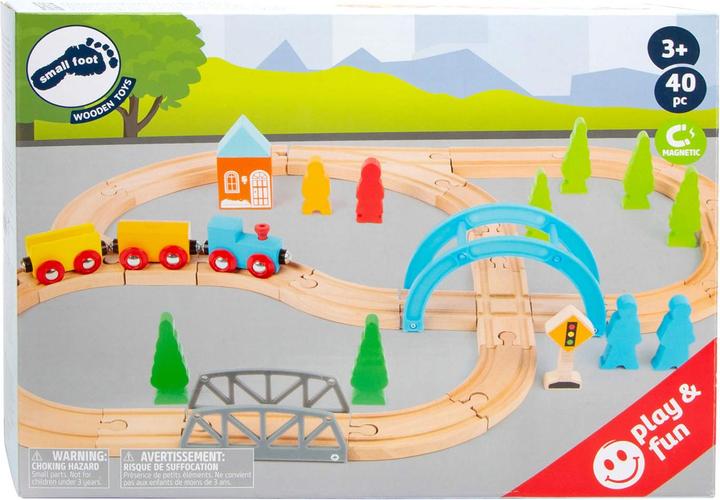 Produktbild small foot Holzeisenbahn Grosse Reise