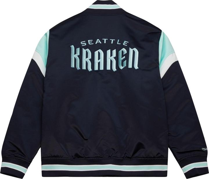Immagine prodotto Mitchell & Ness M&N Giacca in raso pesante NHL Seattle Kraken - XXL (XXL)