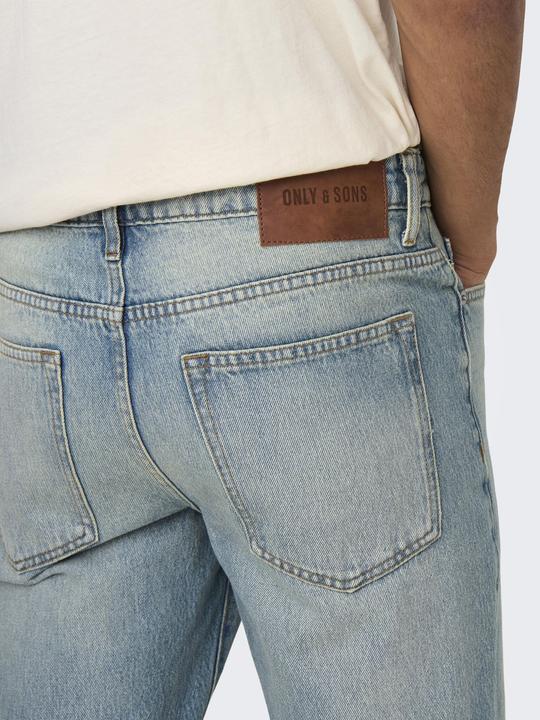 Produktbild Only & Sons ONSEDGE Mid Rise Gerade geschnitten Jeans Normal geschnitten jeans (32)