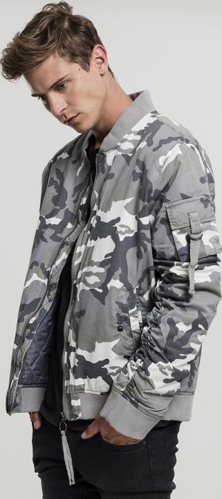 Produktbild Urban Classics Vintage Camo Cotton Bomber Jacket (M)