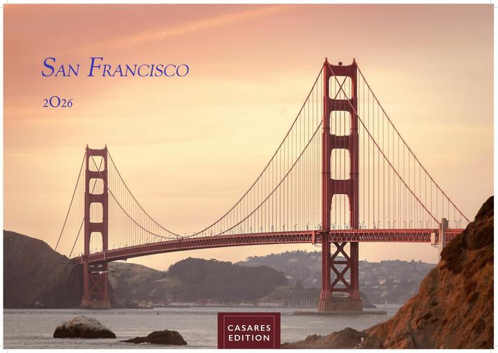 Image du produit San Francisco 2026 L 35x50cm (35 x 50 cm, Allemand)